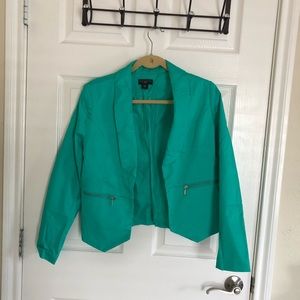 Turquoise blazer